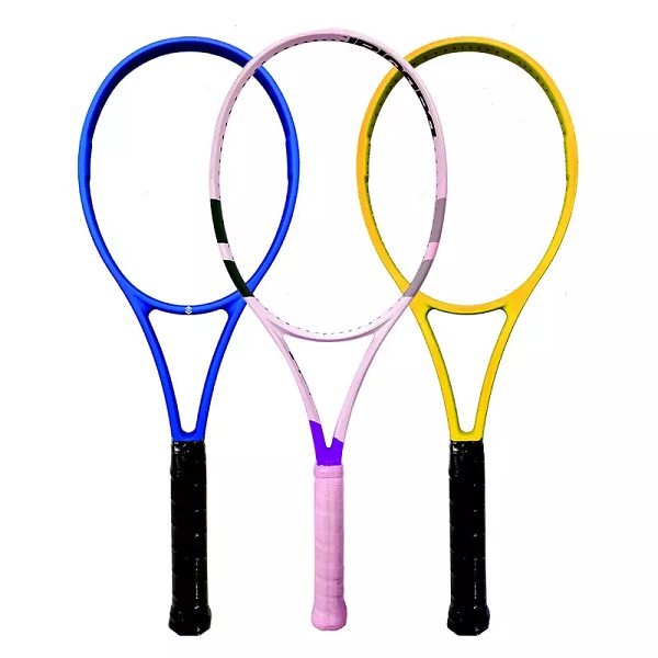 Tennis Racket OEM Design RF 97 " Tennis Racket Carbon Fiber Bag Custom Customized Picture LOGO Packing Face Balance Weight Net