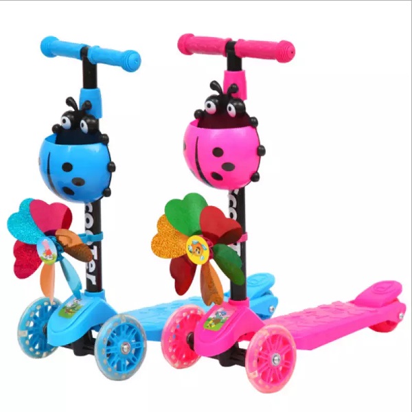 2018 new model baby toys kid scooter / 3 wheel 4 wheel scooters for children / mini baby kick scooter for sale