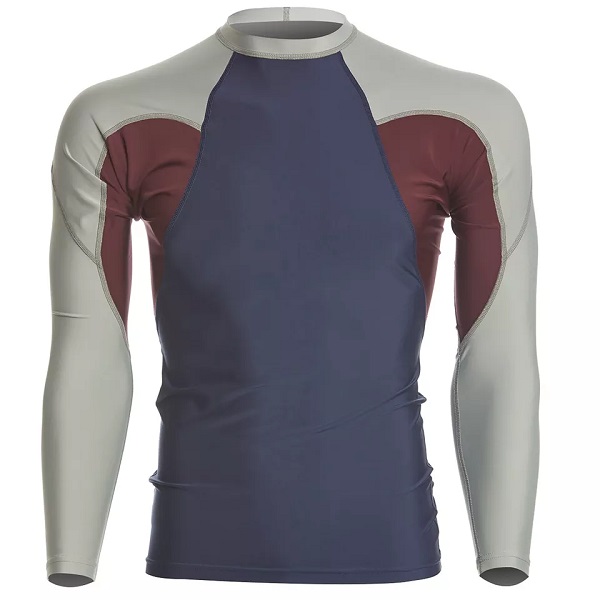 Hot selling wholesale Custom Rashie Quick Dry Rash Swim Shirt Mens UV Protection Surfing Rash Guard for sale