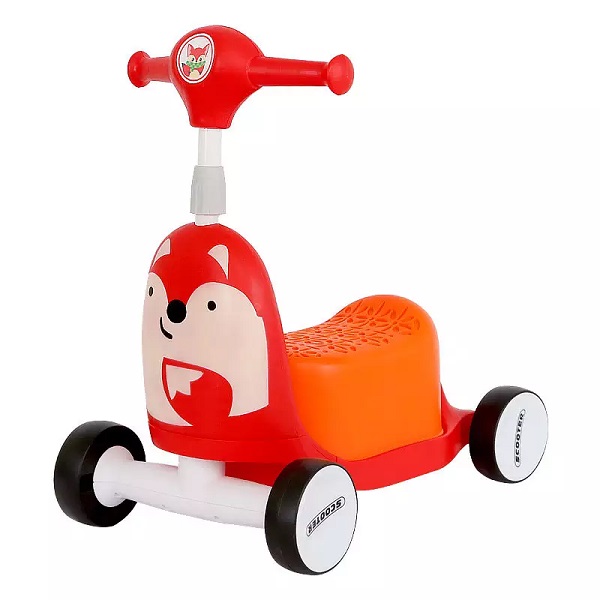 New Chinese factory cheap children's scooter with seat wholesale 4-wheel children scooter kick scooter for kids