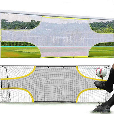 Soccer Target Wall Net for Goal - Pro Solo Practice Training Equipment Improve Kick, Agility, Shooting Drill Skills