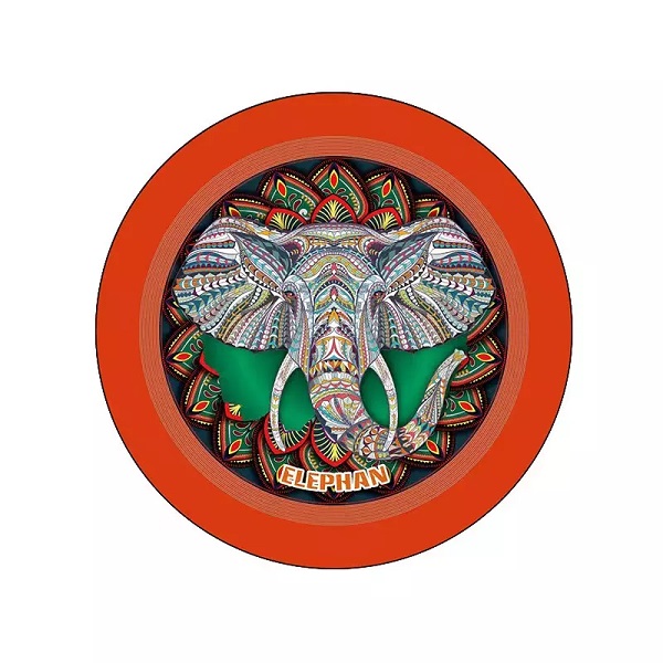 ST5020 PU Eco-friendly Material 145g Elephant Flying Disc Frisbeed Outdoor Sports Game Toy For Professional Competition