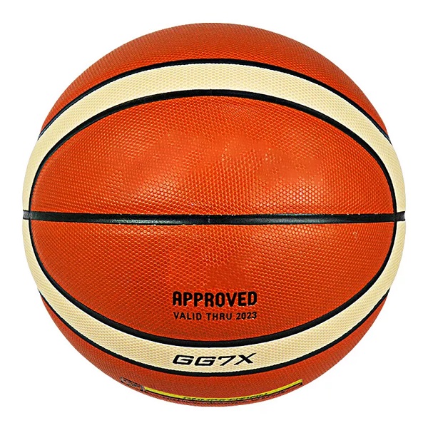 Baloncesto 29.5'' men size basketball PU leather GG7X 2023 verson basketball for indoor and outdoor playing