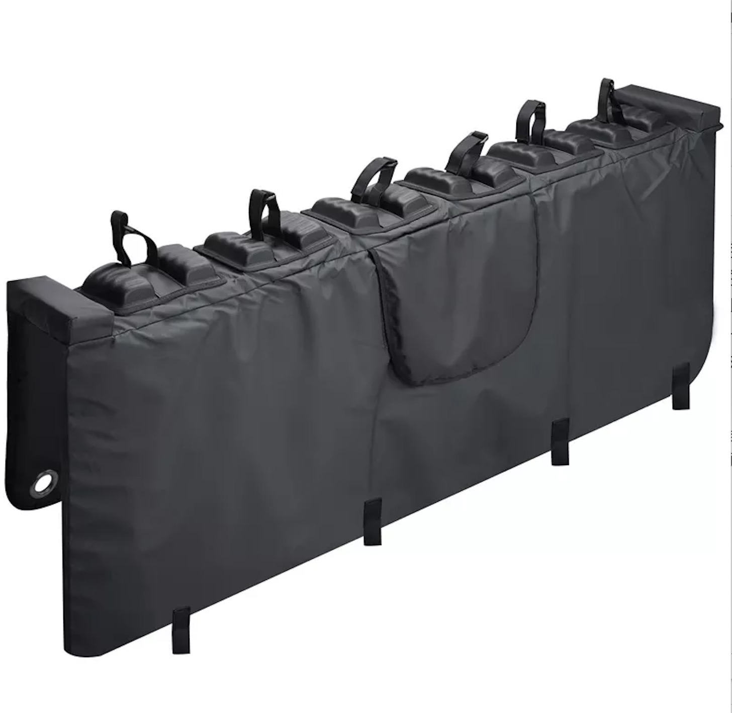 High Quality Tailgate Bike Cover with Utility Ring with Secure Frame Straps Carry up to Six Bikes Tailgate Bike Pads