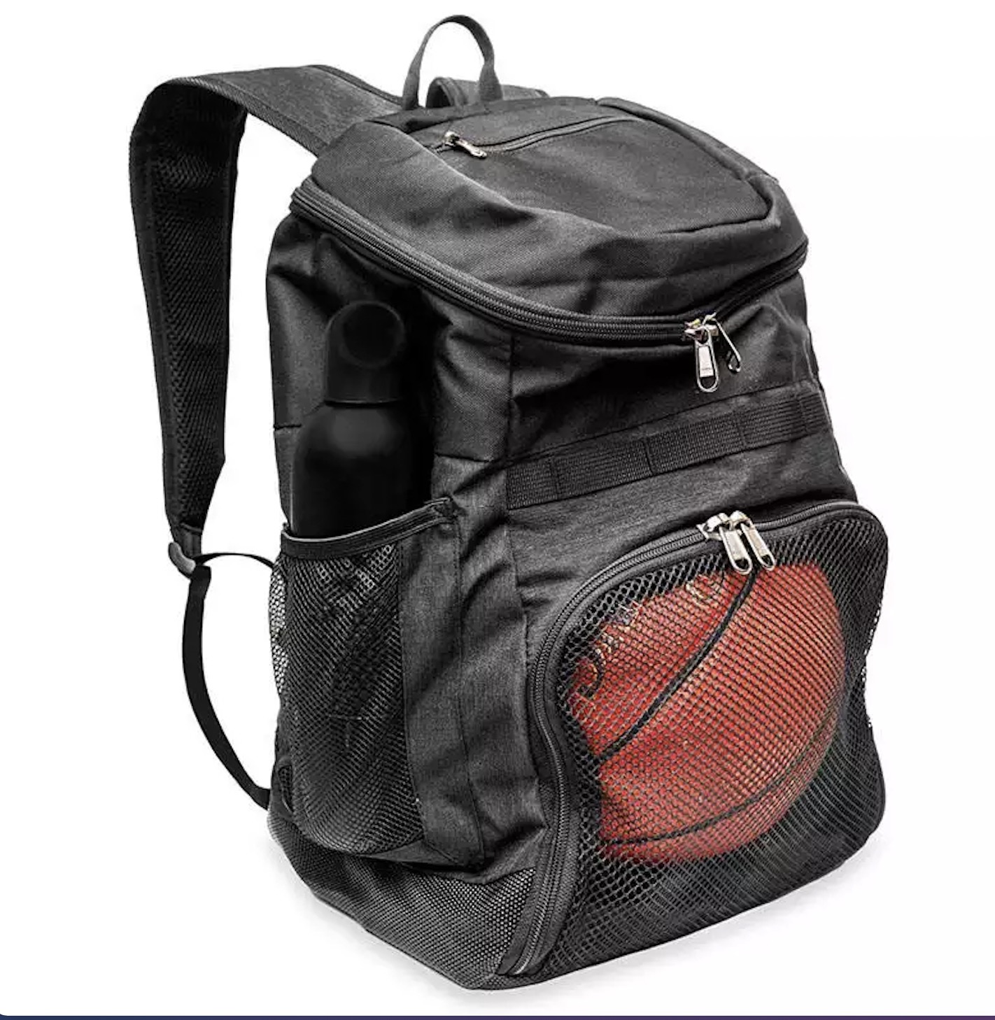 Basketball Backpack With Ball Compartment Sports Bag For Soccer Ball Gym,Outdoor,Travel