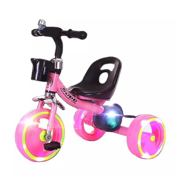 New fashion baby tricycle steel kids tricycle with music/plastic tricycle for kids 1-6 years/cheap baby mini bicycles bike trike