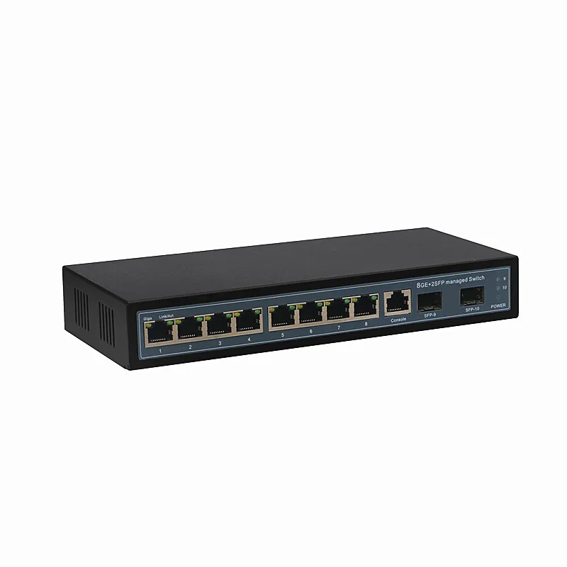 OED/ODM 11 ports 1000Mbps Layer 2 Managed Ethernet network switch
