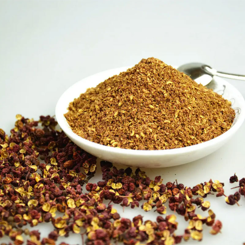 Red Szechuan pepper seasonings and spices