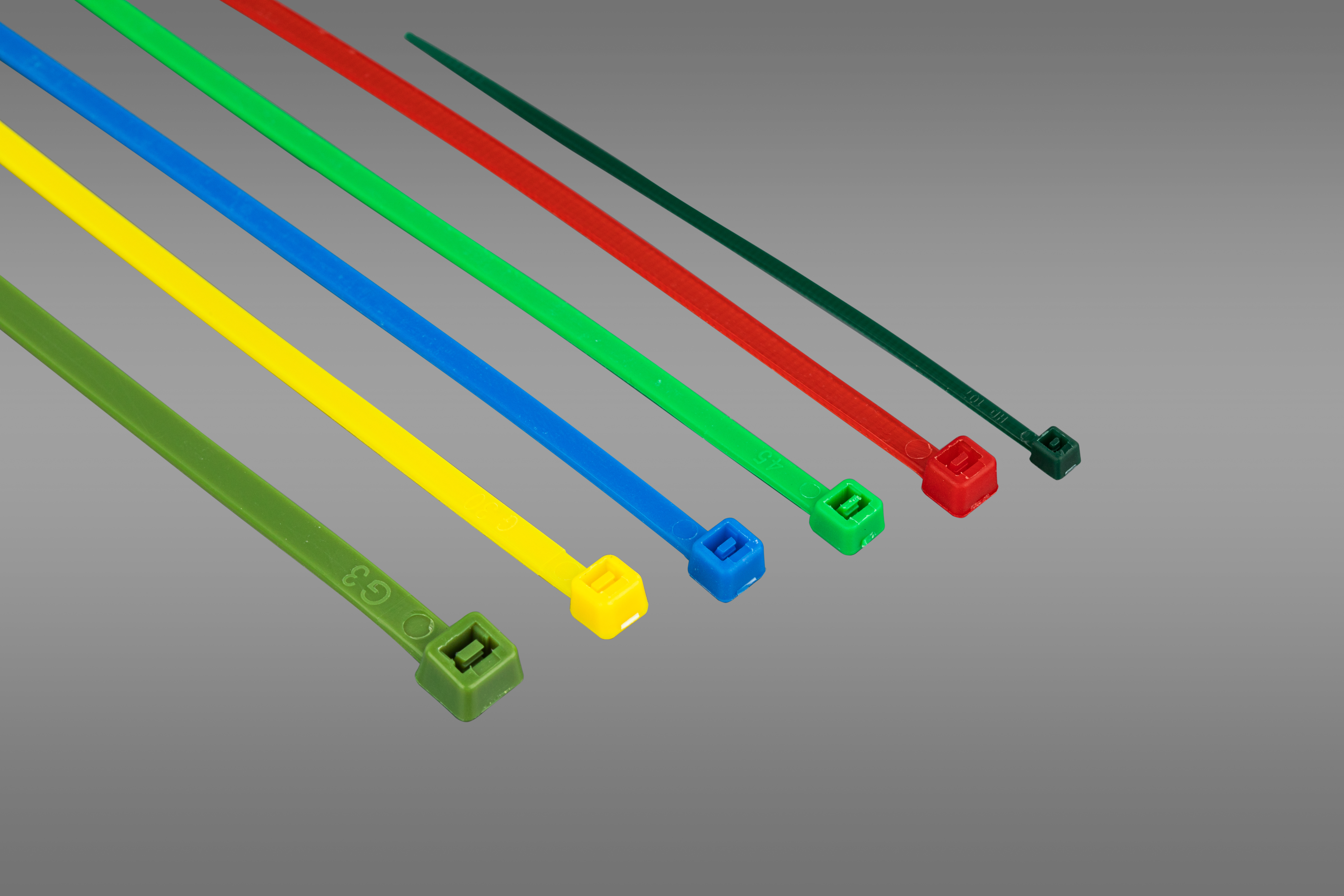 Self-locking PA66 plastic nylon cable tie strap wrap bundle