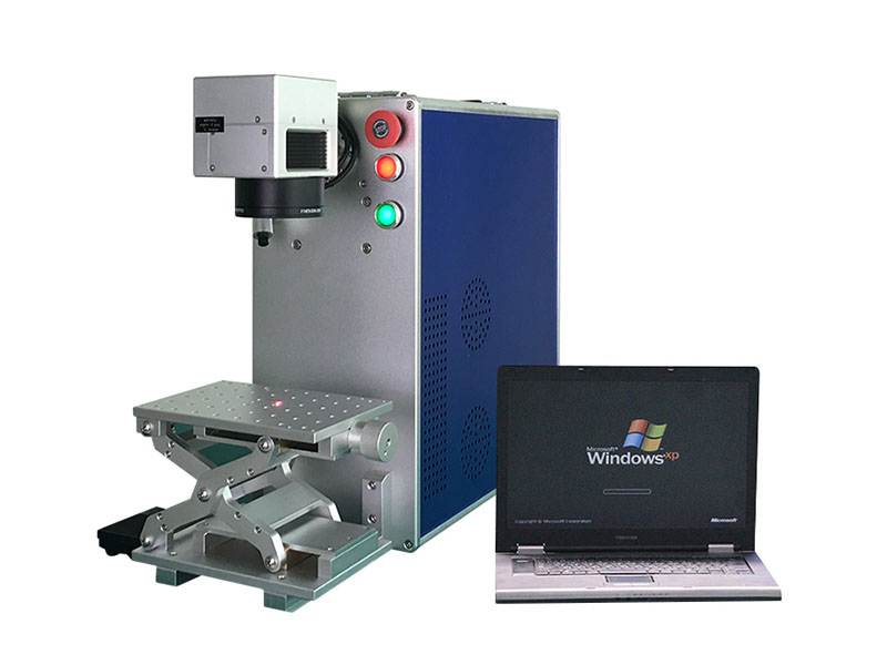 Fiber laser marking machine DEK-10W/20W/30W/50W - Fiber Laser Marking Machine - Jinan Dekcel Cnc Equipement Co,.Ltd
