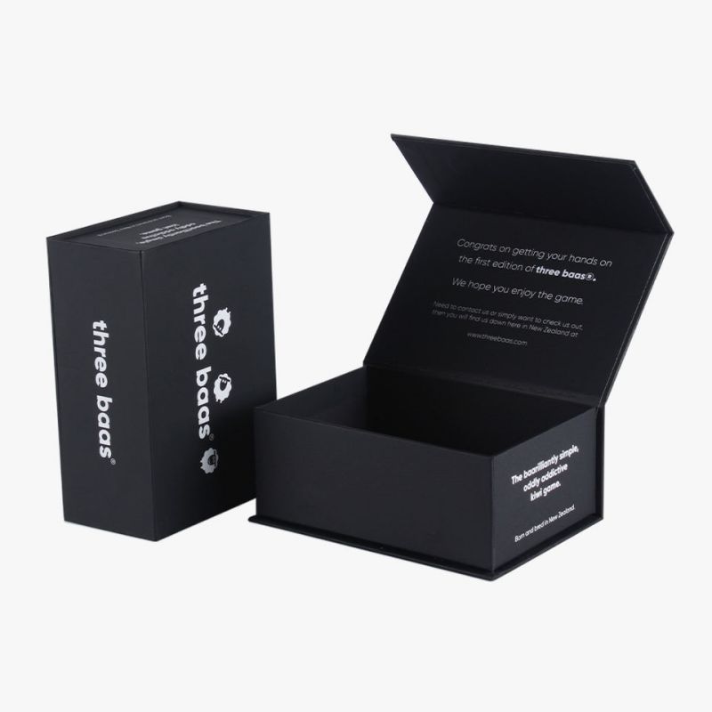 Luxury Custom Rigid Paper Gift Packaging Box With Foam Insert