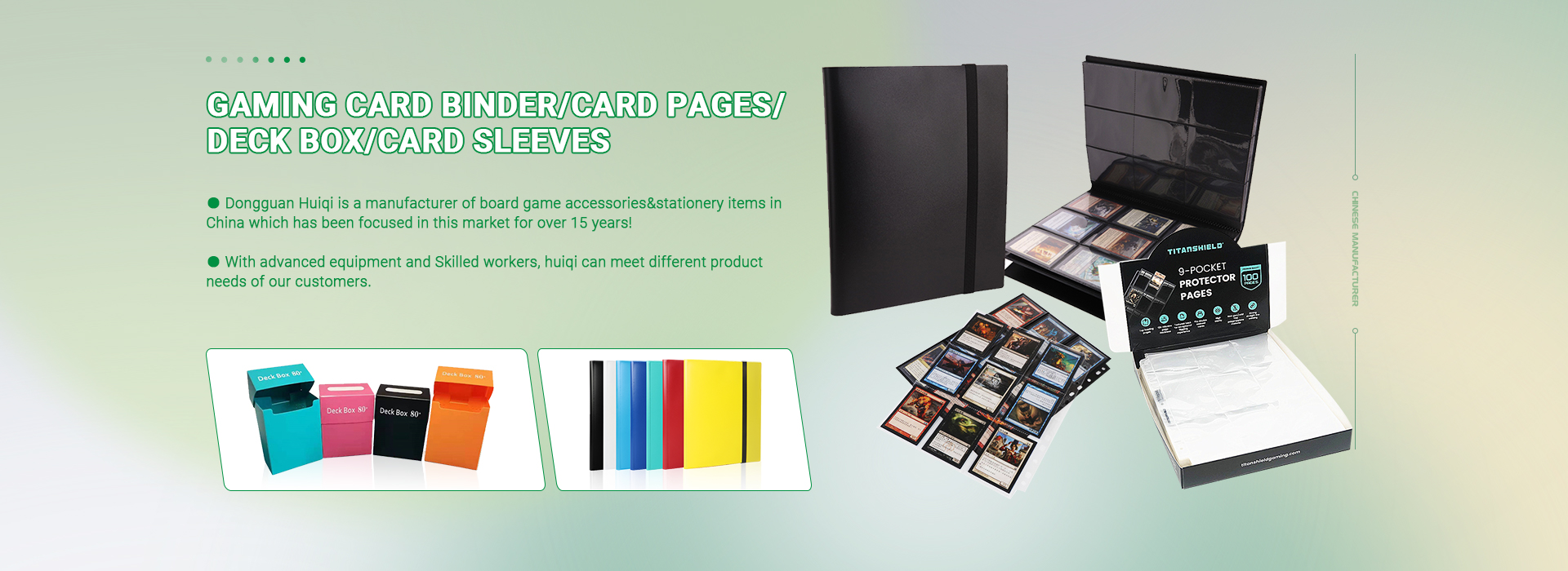 Plastic Folder, Pokemon Card Sleeve, Card Album - Huiqi