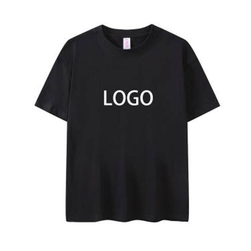 Oversized Blank T-shirts 280GSM Heavyweight 100% Cotton Classical Round Neck Design With Custom Logo High Qaulity T-shirts HY048 For Summer