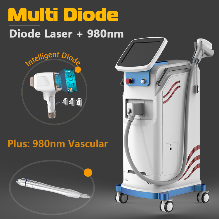  STELLE LASER Multifunction Diode Laser+980nm Vascular Removal multifunction machine Effective 980nm For Vascular Spider Vein Removal Machine