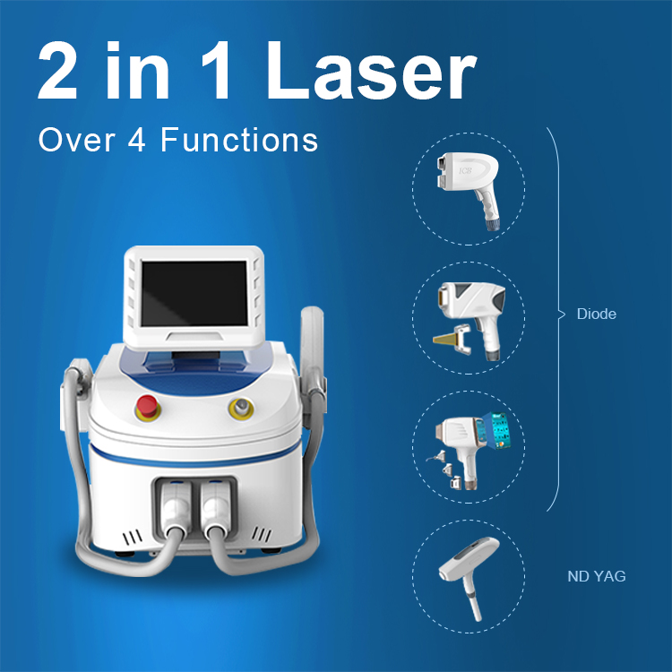  Advanced Portable tattoo removal q switched nd yag laser tattoo removal beauty machine