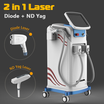 Stelle Diode laser hair removal ND YAG Q-Swithed laser Tattoo Removal machine for Skin Rejuvenation permanent