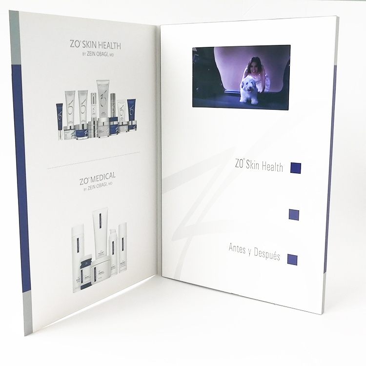 Innovative Video Brochure: A High-Definition Display Solution for Marketing Campaigns