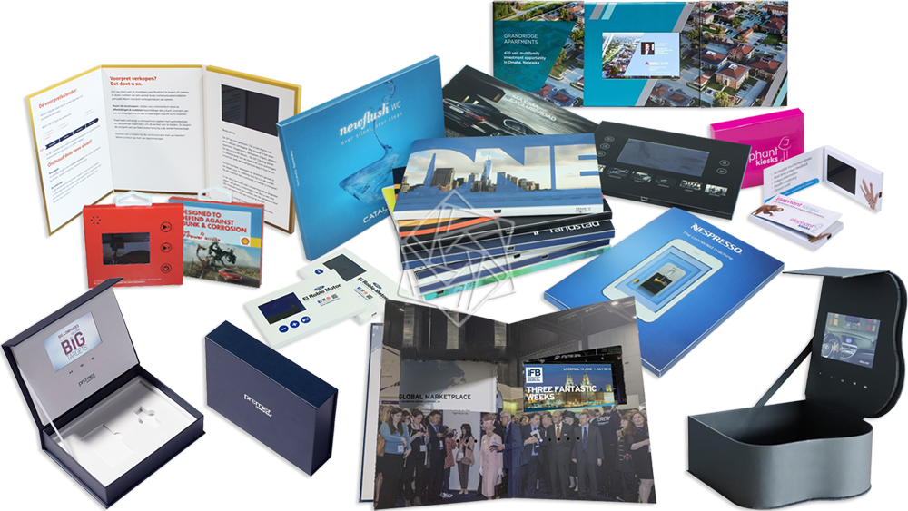 Lcd Video Brochure, Wholesale Lcd Brochure, Videobrochures - Idealway