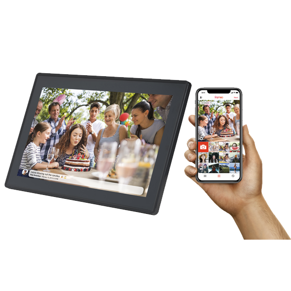 13 inch Touch Screen Frame Share Photos Videos Frameo App Wifi Customize Your Private Label Digital Photo Frames