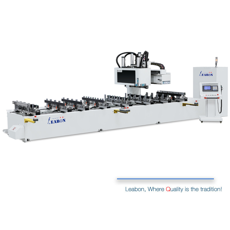Double and Three-row  CNC Mortising Machine for Efficient Drilling and Slotting Milling Multi-Station Simultaneous