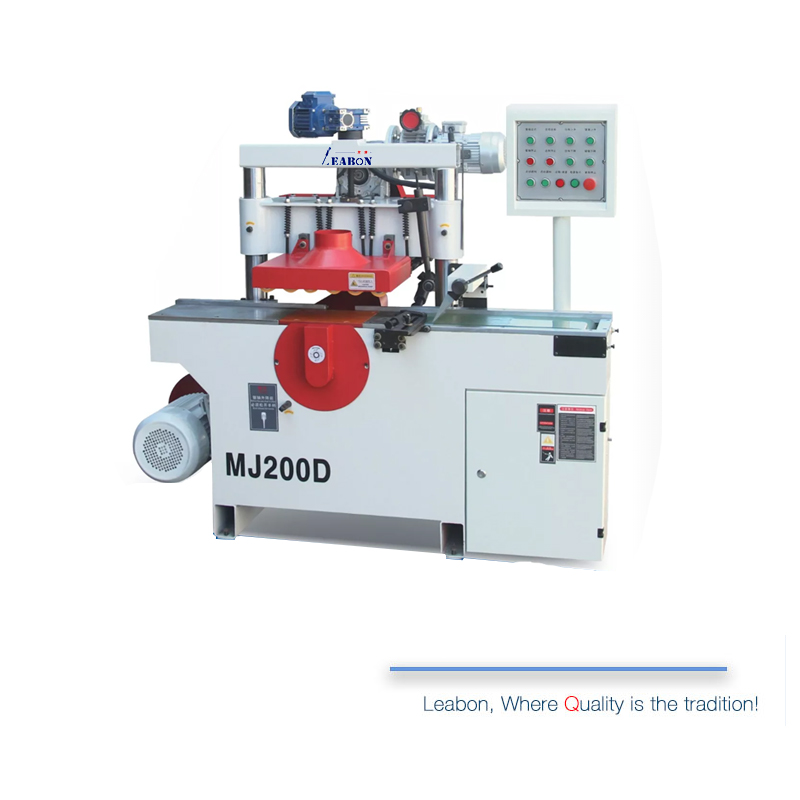 High Stability Log Multi Blade Circular Sawing Machine Automatic Conveying Short Material Multi Blade Saw