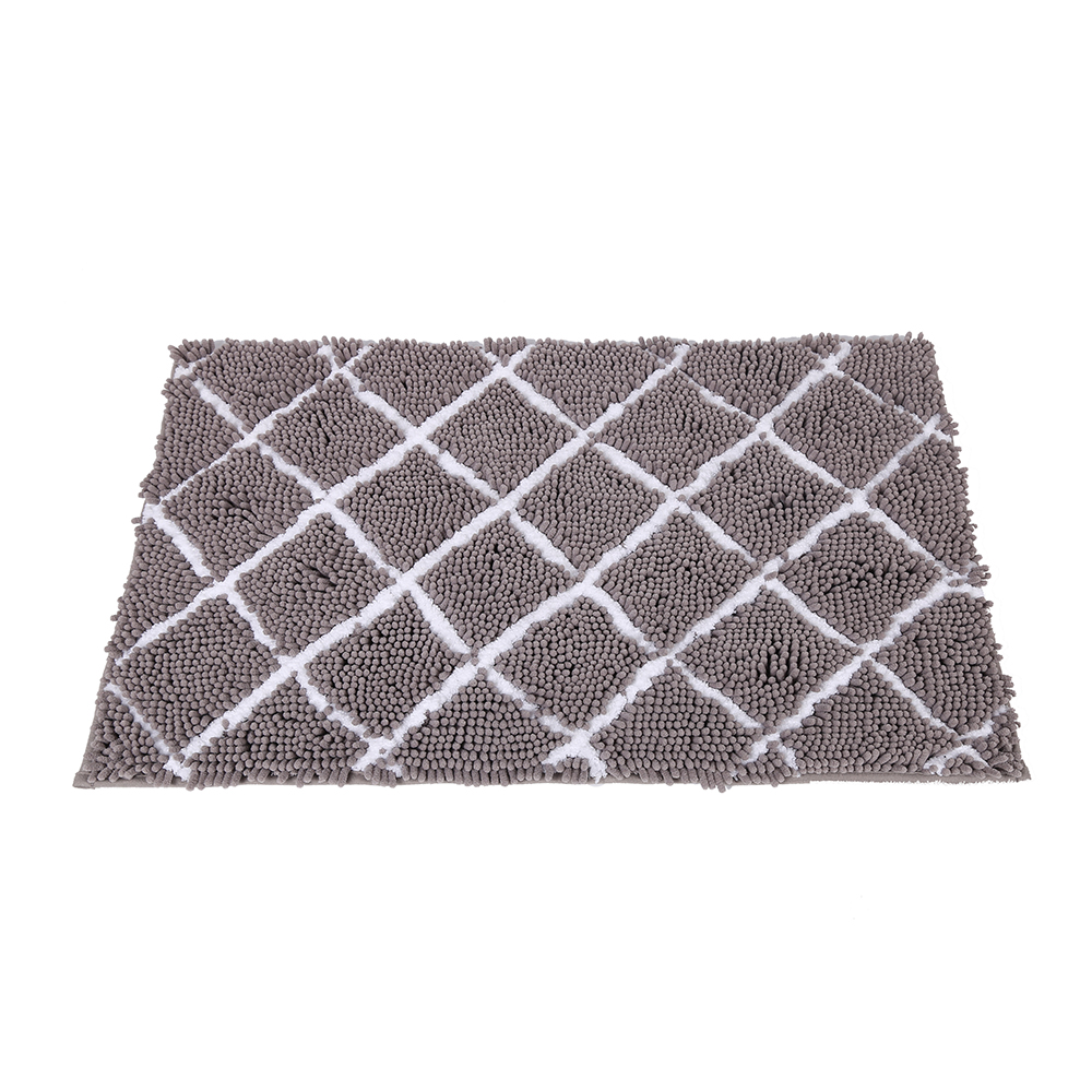 Soft and Absorbent Chenille Bathroom Rug for Cozy Home Décor