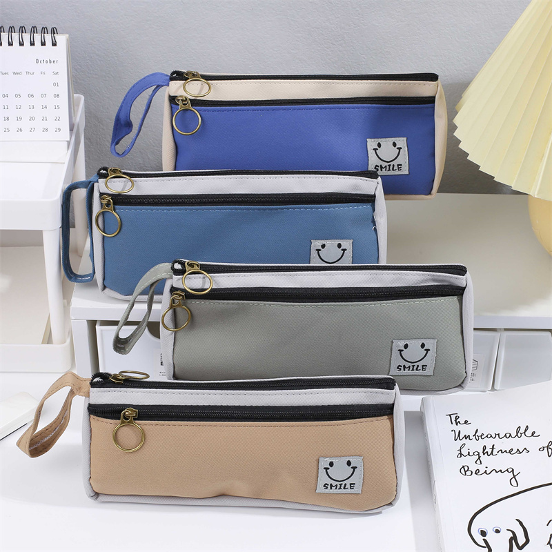 Happy Diary Double Layer Multifunction Pencil Bag