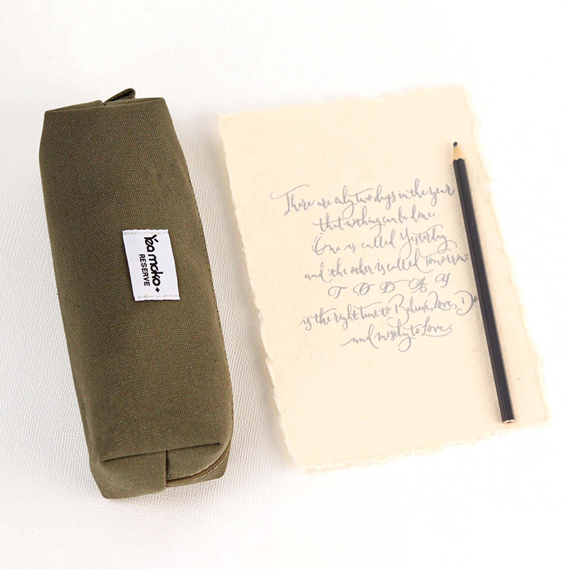 Durable and Stylish Green Pencil Case Product
