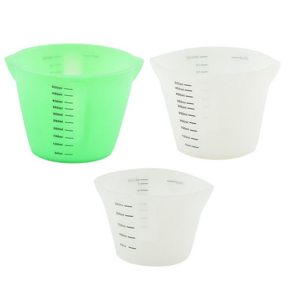 Factory Custom Silicone Epoxy Resin Measuring Cup