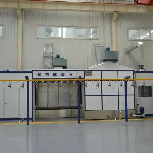 Water Curtain Spray Booth Professional Paint Room