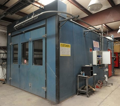 Spray Booths from Eurotecno | Paint Spray Booth Sales & Service