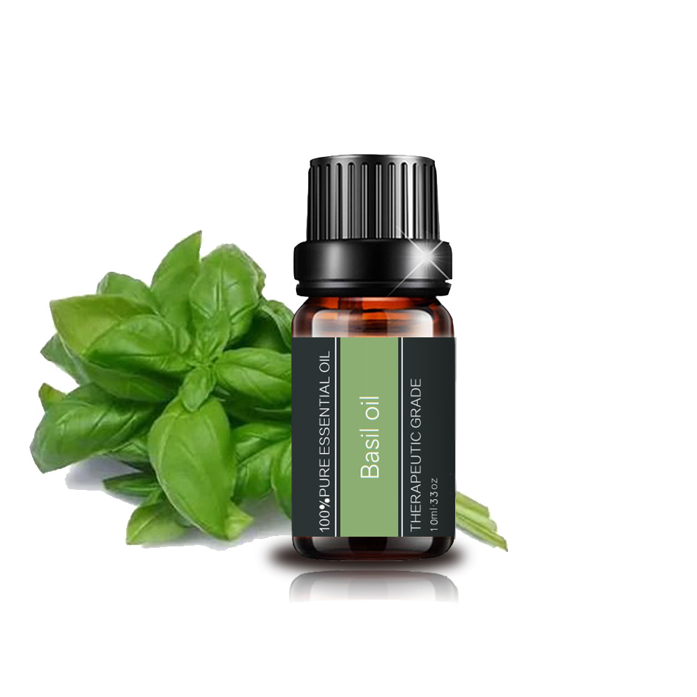 Hight quality Pure essential oil 10ML Tropical Basil oil for massage