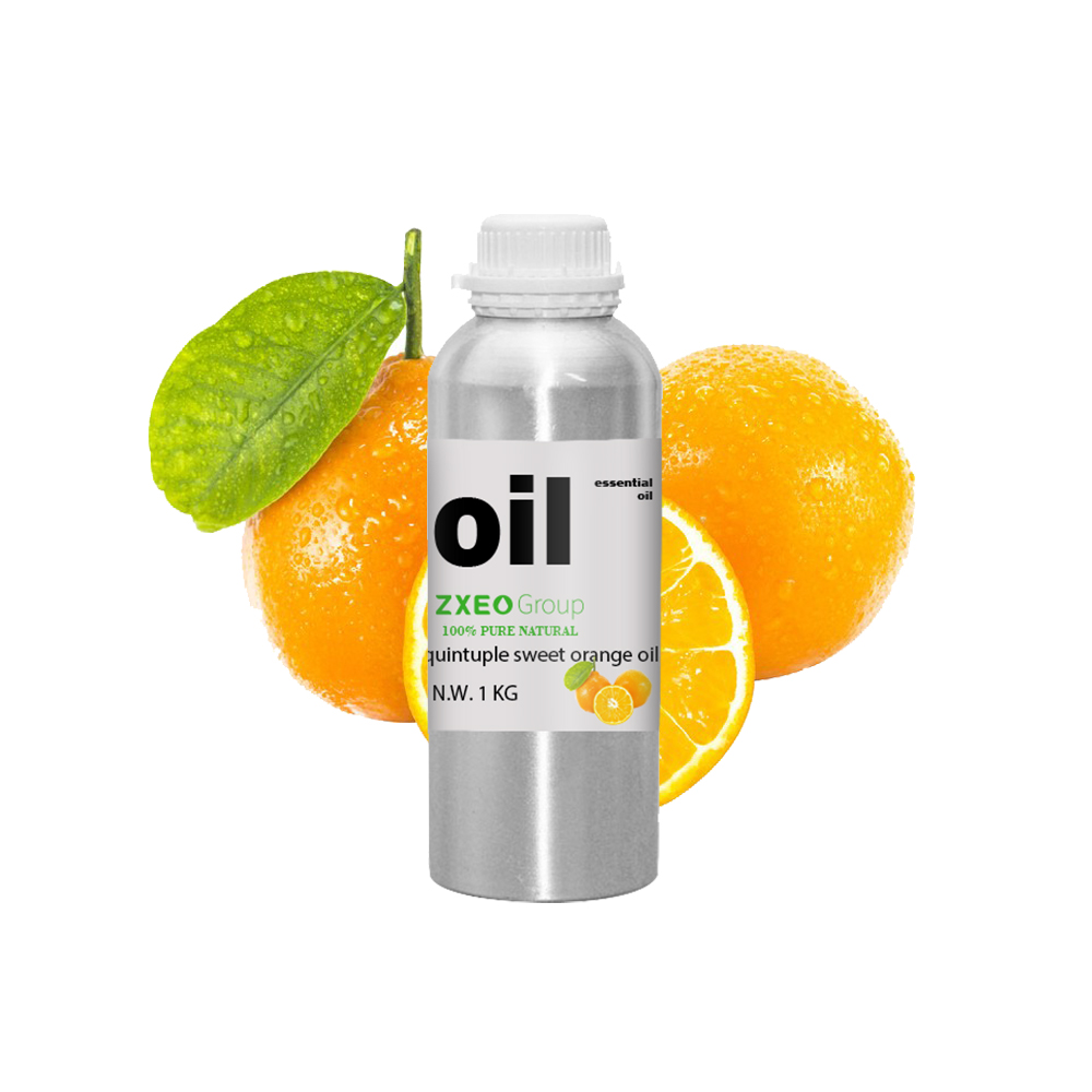 OEM Massage Quintuple Sweet Orange Essential Oil Water-Soluble Oil For Diffuser Aromatherapy And Household Cleaning