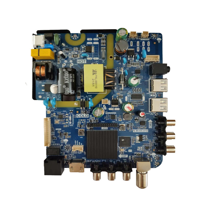 JHT LED TV Mainboard 32inch Smart TV PCB Board 1+8g High Speed N.M368.818  LCD Mother PCB Board