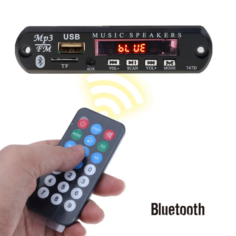 MP3 Player bluetooth for car running JHT factory small size music play book reading FM USB SD card player hot selling 