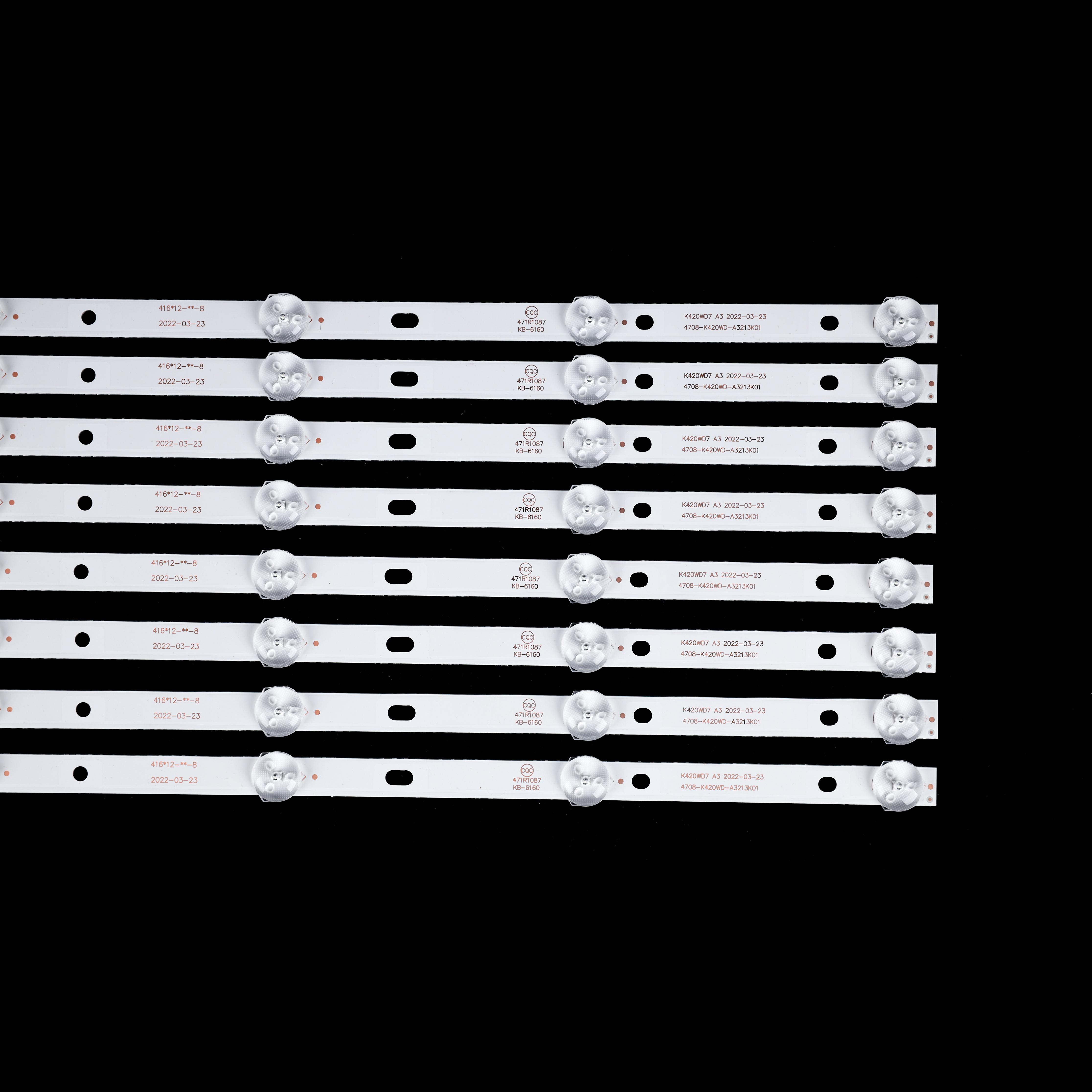 LED tv backlight strips lcd bar lighting for tv repair JHT125 4708K420WDA321 high quality led tv bars kit 
