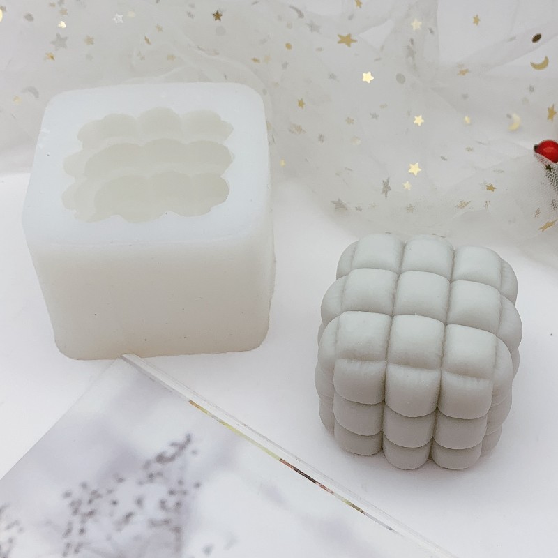 J146 New DIY Creative Gift  Home Decoration Ornaments Aroma Candle Soft  Sofa Silicone Candle Mold