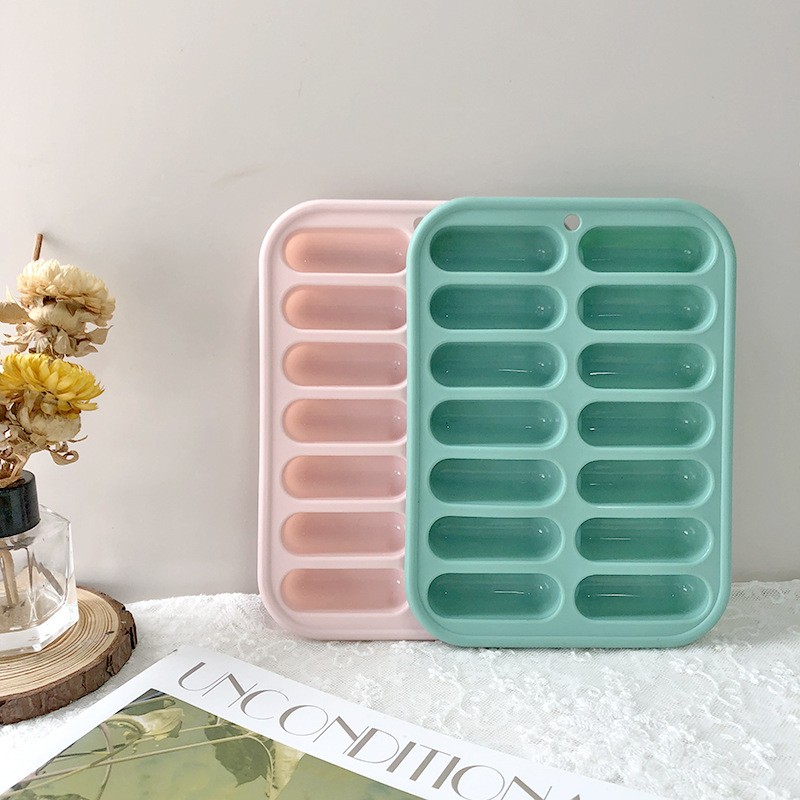 Best Selling Ham Shape Easy Release 14 Tray Stackable Durable Ice Cake Design Mould Silicone Gummy Chocolate Molds