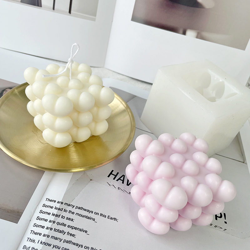 J1189 New Design Epoxy Resin Scented Candle Silicone MouldMini  Candle Mold