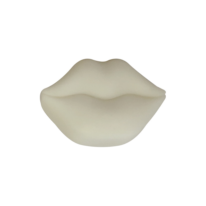 J6-252 Lip Shaped Silicone Candle Mould Self Made Candle Hand Made Soap Aromatherapy Silicone Mold