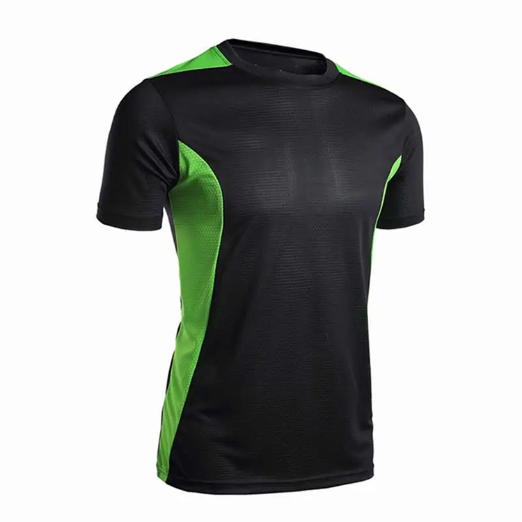  OEM Supplier Custom Sports T Shirt Gym Men Running Fitness Quick Dry Summer Casual T-Shirt with Panel