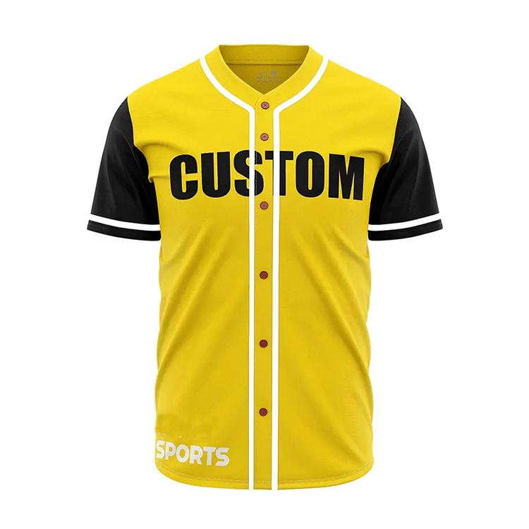   Custom Sublimated Team Name Logo Number Printing Sports Custom Baseball Jersey Uniform