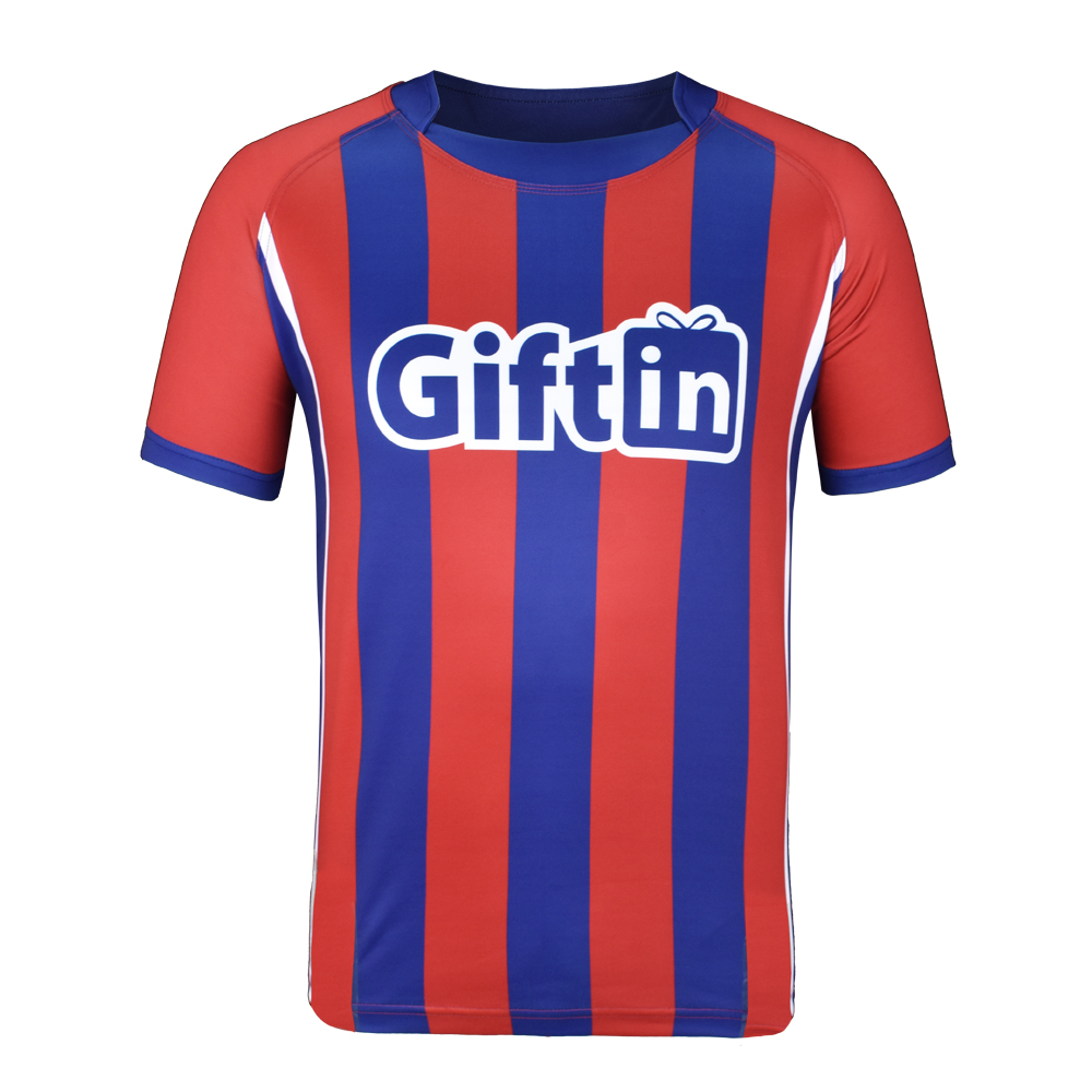  Custom OEM Logo Men Team Sublimation Sports Soccer Wear T Shirts Uniform Football Jersey