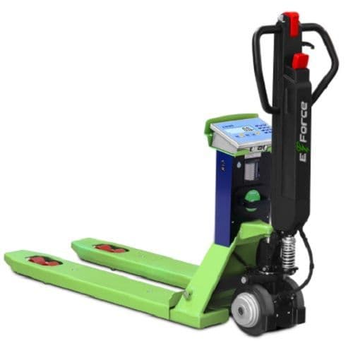 1200kg Capacity Electric Pallet Truck with Built-in Weighing Scale for Accurate and Efficient Weighing in Harsh Work Conditions