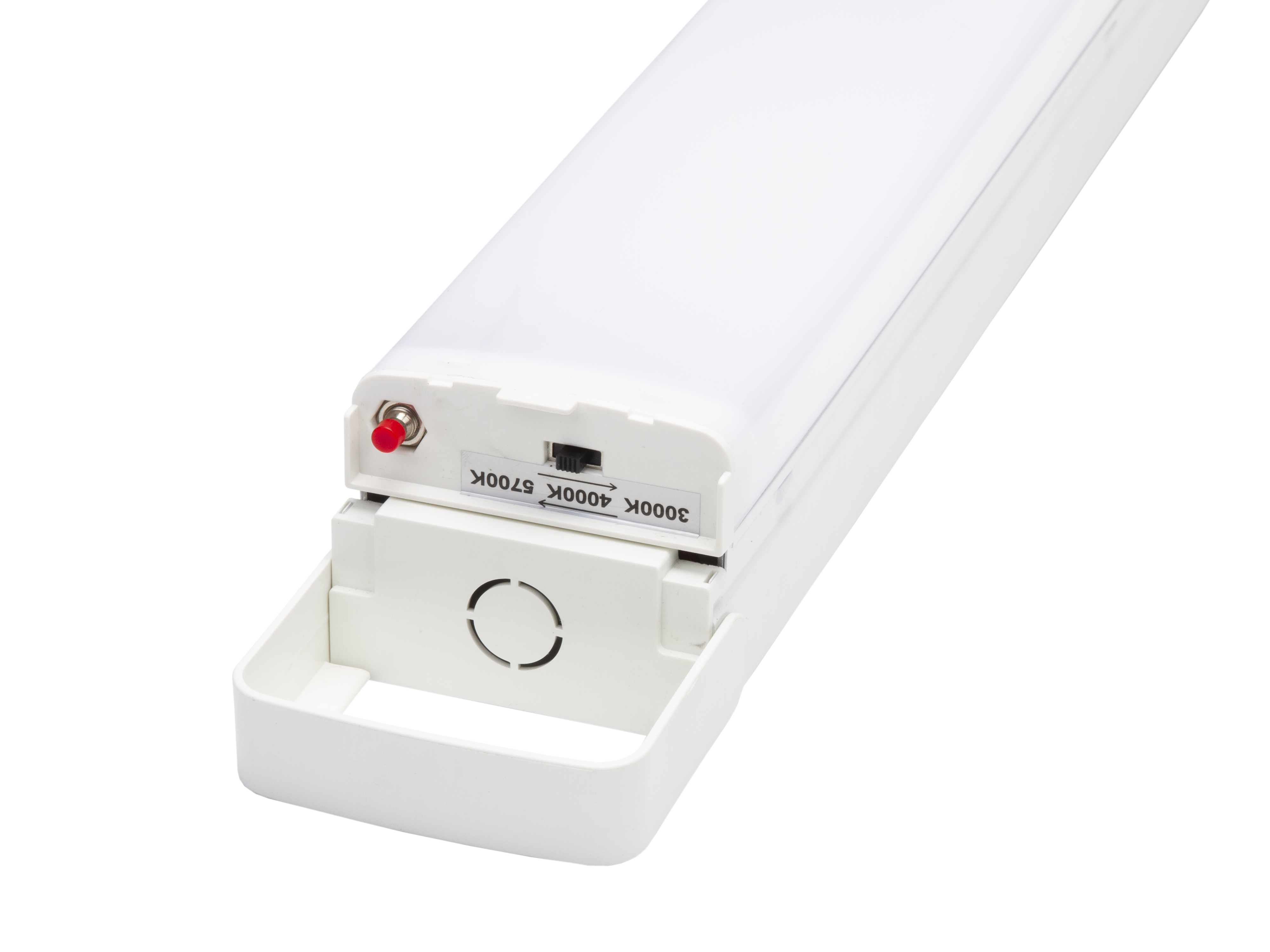 8027 Color temperature adjustable LED dustproof fitting