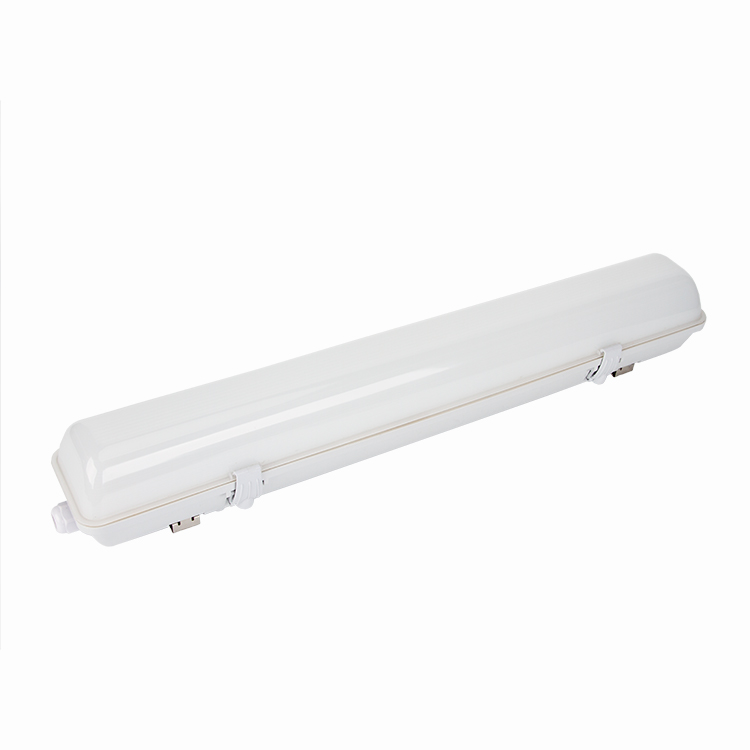  10W IP65 Plastic Housing Led Triproof Tridonic Driver Linear Light 