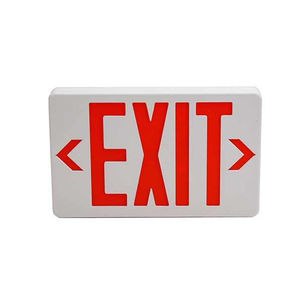 Battery Backup Hardwired Led Exit Sign UL Certified