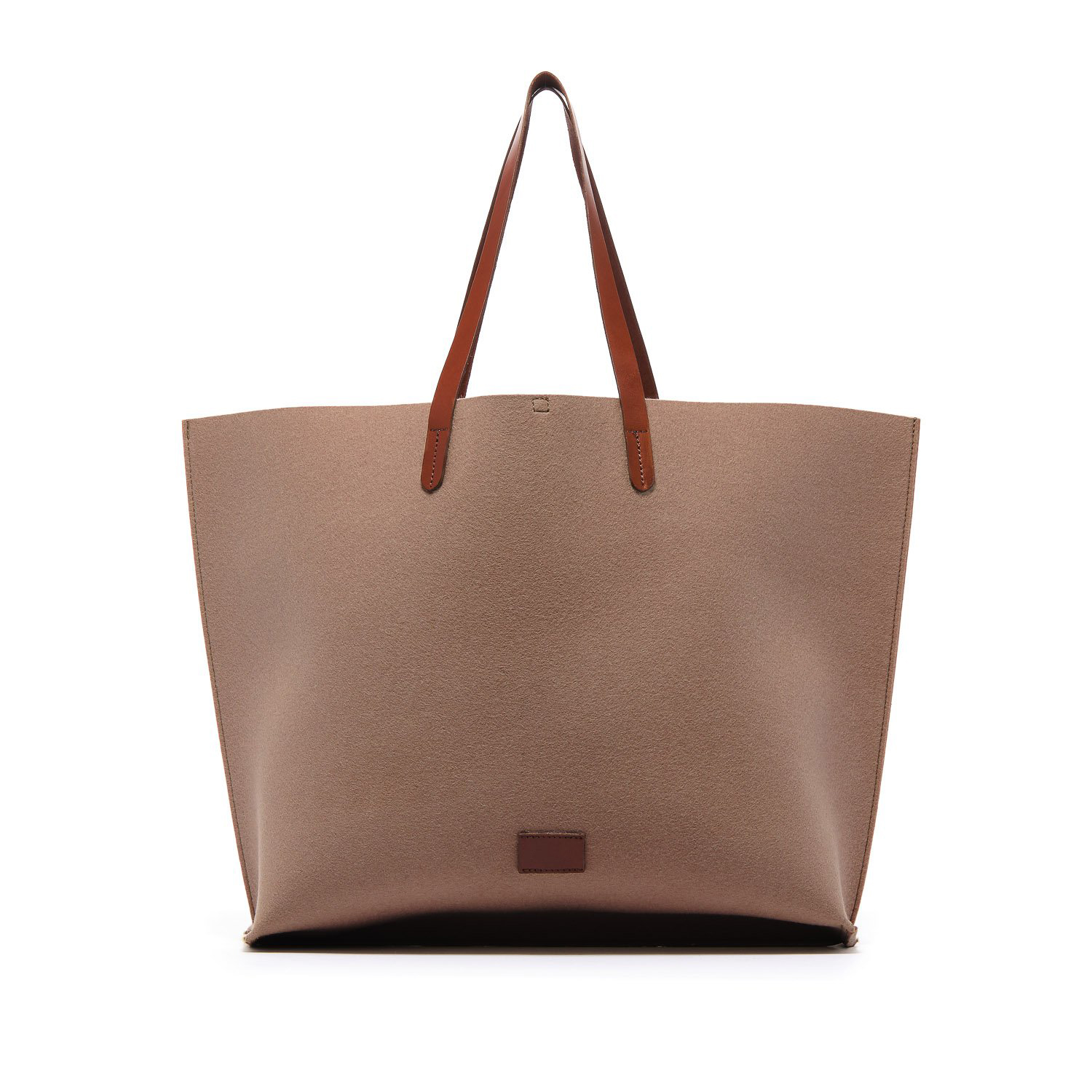 Cross-border casual style wool felt shoulder bag women's simple handbag handbag