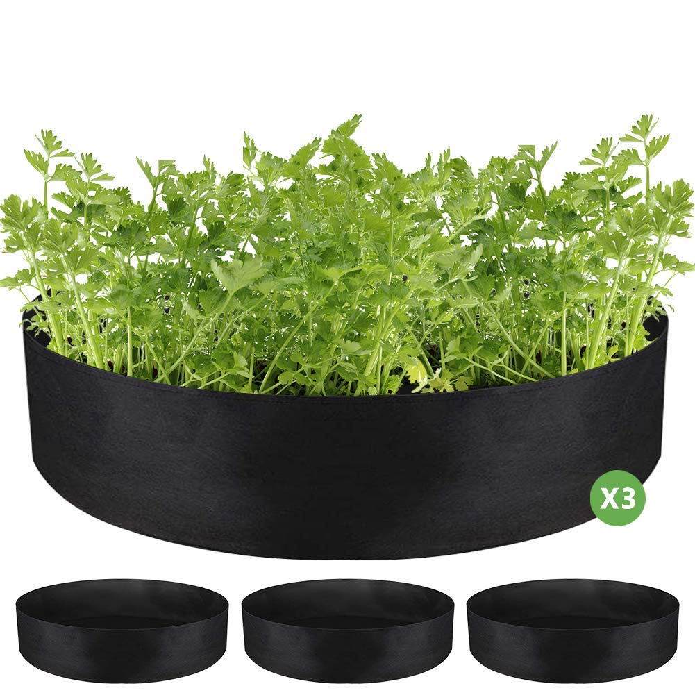 Fabric elevated garden bed 3-piece (15)