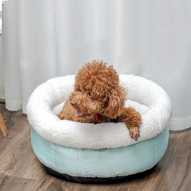 Wholesale Orthopedic Stress-Relief Comfort Round Sofa Pet Beds For Cats And Small Dogs In All Seasons 